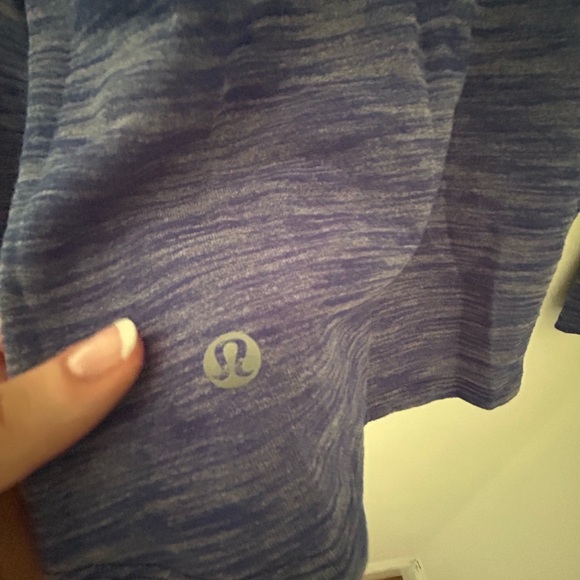 Blue Lululemon Quarter Zip - Picture 3 of 4